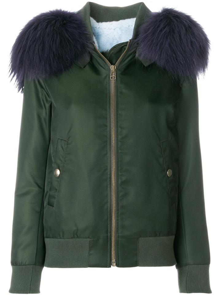 Mr & Mrs Italy Zipped Jacket - Green