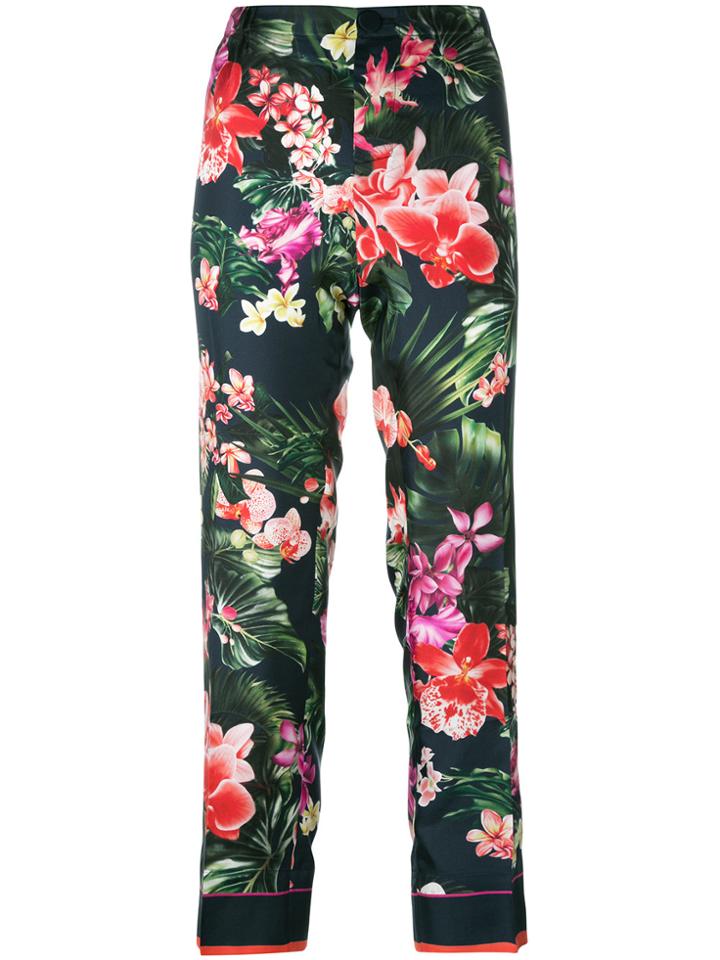 F.r.s For Restless Sleepers Floral Print Pants - Blue