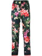 F.r.s For Restless Sleepers Floral Print Pants - Blue