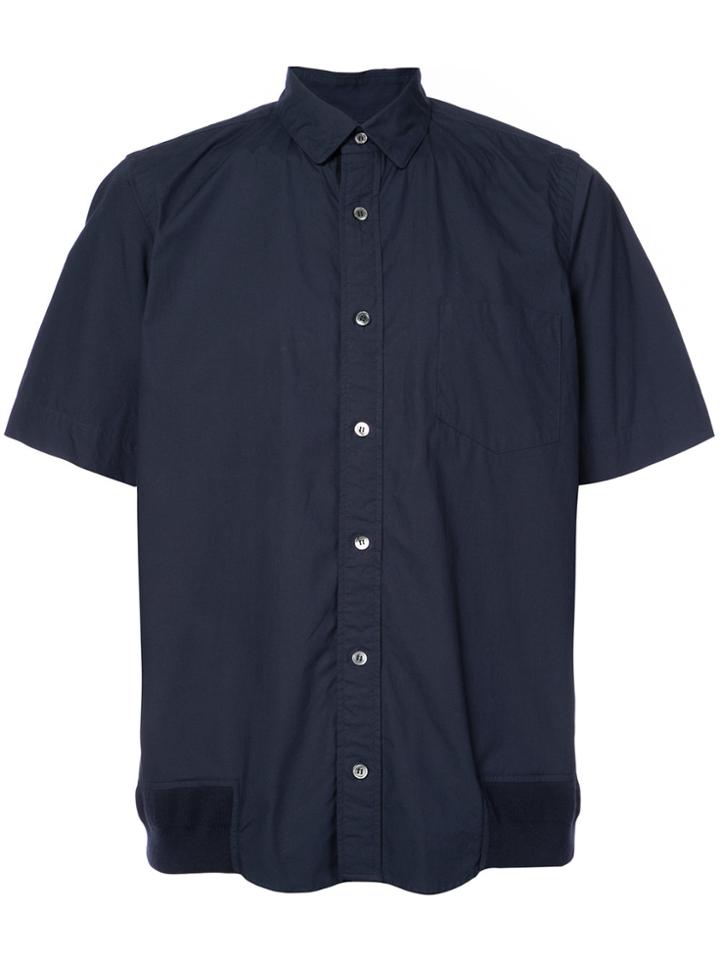 Sacai Bomber Shirt - Blue