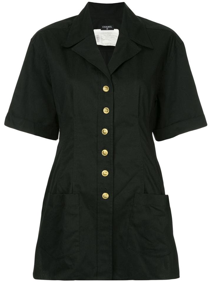 Chanel Pre-owned Short Sleeve Jacket - Black