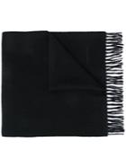 Tom Ford Fringed Cashmere Scarf - Black