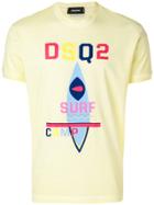 Dsquared2 Surf Camp T-shirt - Yellow & Orange