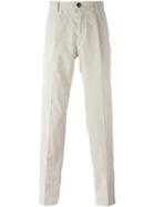 Brunello Cucinelli Slim Chino Trousers, Men's, Size: 48, Nude/neutrals, Cotton/polyester