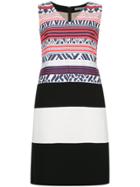 Han Ahn Soon Embroidered Flared Dress - Multicolour