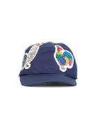 Dolce & Gabbana Kids Rooster Patch Baseball Cap, Boy's, Blue