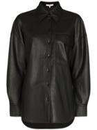 Tibi Oversized Button-down Shirt - Black