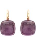 Pomellato Amethyst Drop Earrings, Women's, Pink/purple, 18kt Rose Gold/amethyst