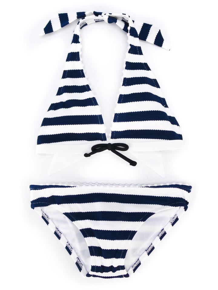 Heidi Klein Kids - 'lily' Bikini - Kids - Polyamide/spandex/elastane - 4 Yrs, Blue