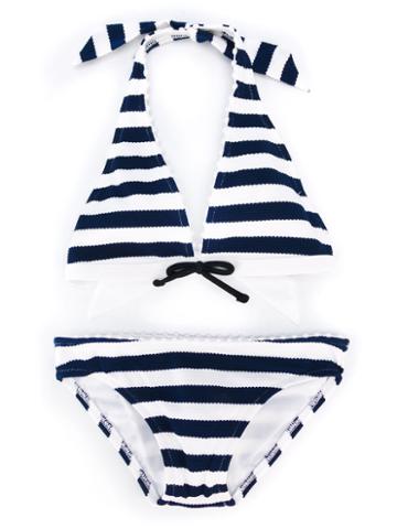 Heidi Klein Kids - 'lily' Bikini - Kids - Polyamide/spandex/elastane - 4 Yrs, Blue
