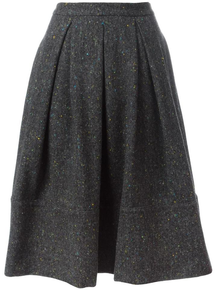 Société Anonyme 'marion' Skirt, Women's, Size: 40, Grey, Wool/alpaca