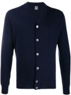 Eleventy Long-sleeve Fitted Cardigan - Blue