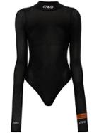 Heron Preston High Neck Cut Out Back Bodysuit - Black