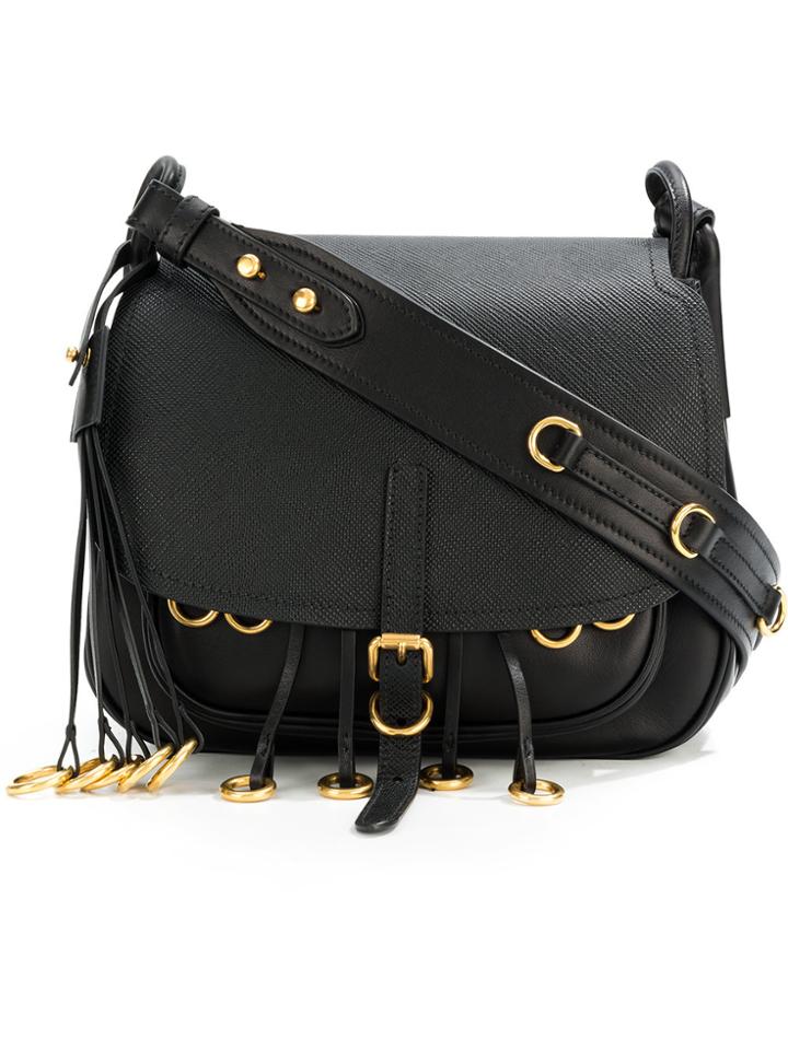 Prada Corsaire Cross-body Bag - Black