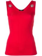Versus - Sleeveless Top - Women - Viscose - 36, Women's, Red, Viscose