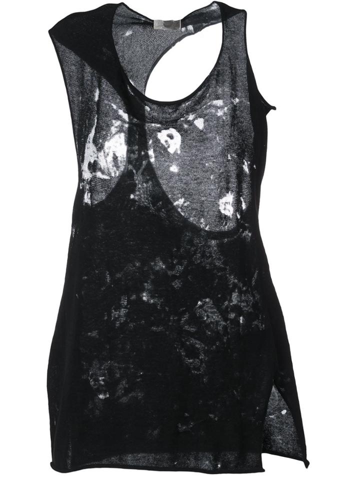 Lost & Found Ria Dunn Asymmetric Top - Black