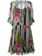 Blugirl - Floral Dress - Women - Silk/polyester - 42, Silk/polyester