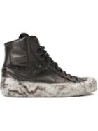 Oxs Rubber Soul Marble Effect Hi-top Sneakers