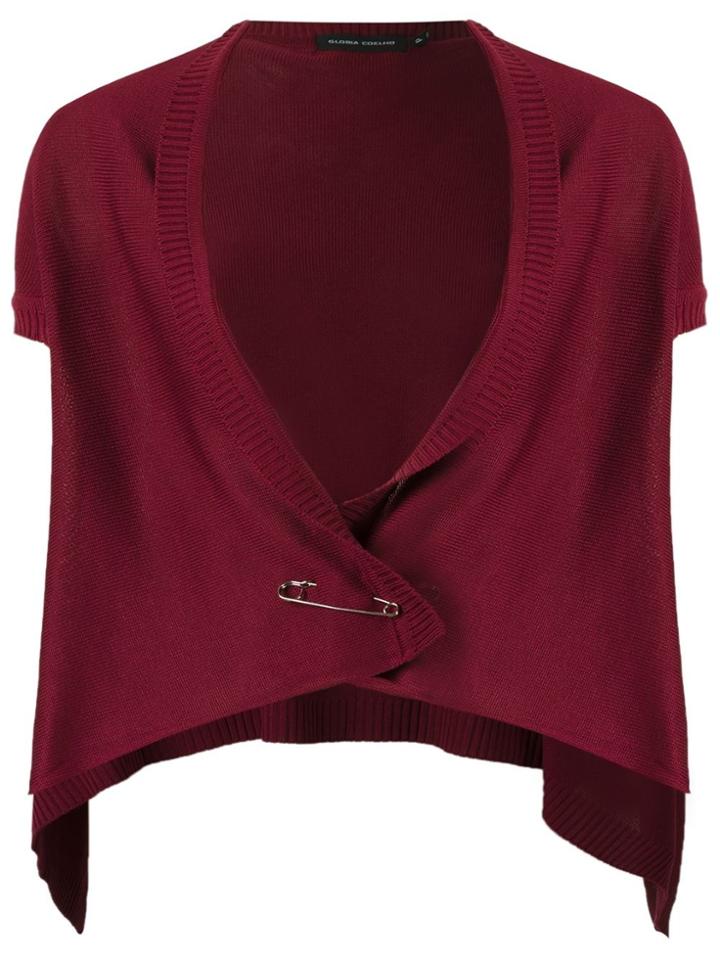 Gloria Coelho Knit Waistcoat - Red