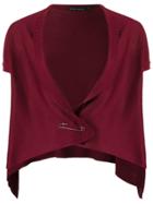 Gloria Coelho Knit Waistcoat - Red