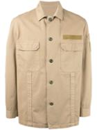 Military Shirt - Men - Cotton - S, Nude/neutrals, Cotton, Golden Goose Deluxe Brand