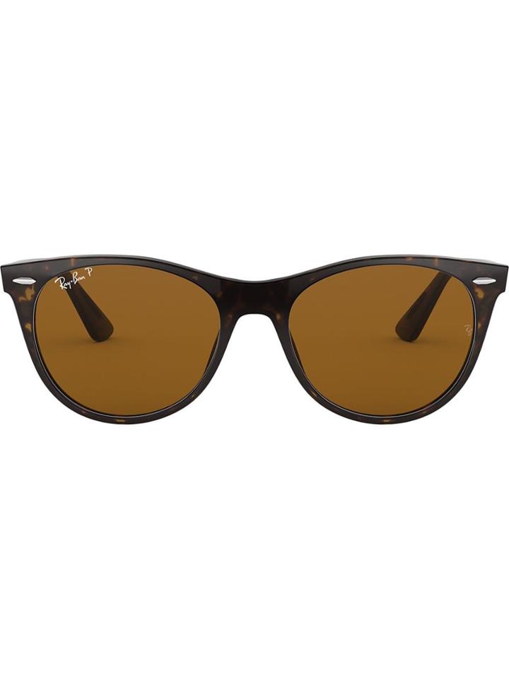 Ray-ban Wayfarer Ii Tortoiseshell Sunglasses - Brown