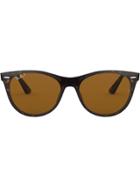 Ray-ban Wayfarer Ii Tortoiseshell Sunglasses - Brown