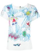 Mira Mikati Doodle Print T-shirt