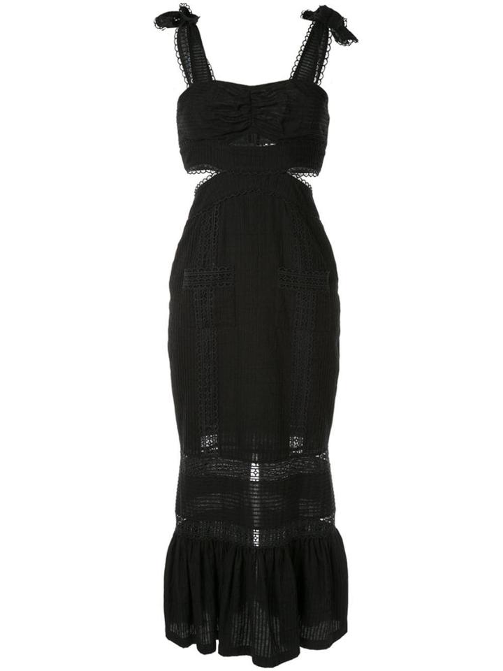 Alice Mccall A Foreign Affair Midi Dress - Black