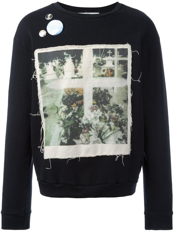 Enfants Riches Deprimes Cemetery Print Sweatshirt
