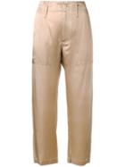 Jejia Camille Cropped Trousers - Neutrals