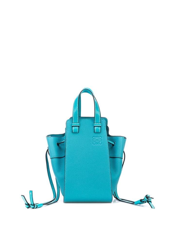 Loewe Mini Hammock Bag - Blue