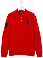 Ralph Lauren Kids 'big Pony' Polo Shirt, Boy's, Size: 14 Yrs, Red