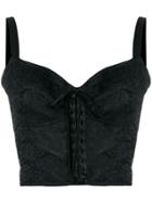 Dolce & Gabbana Lace Corset - Black