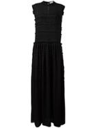 Veronique Branquinho Shortsleeved Dress, Women's, Size: 40, Black, Polyester