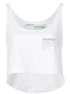 Off-white Off-white X The Webster Cropped Tank Top