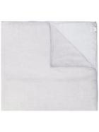 Faliero Sarti Stritch-trim Scarf - Grey