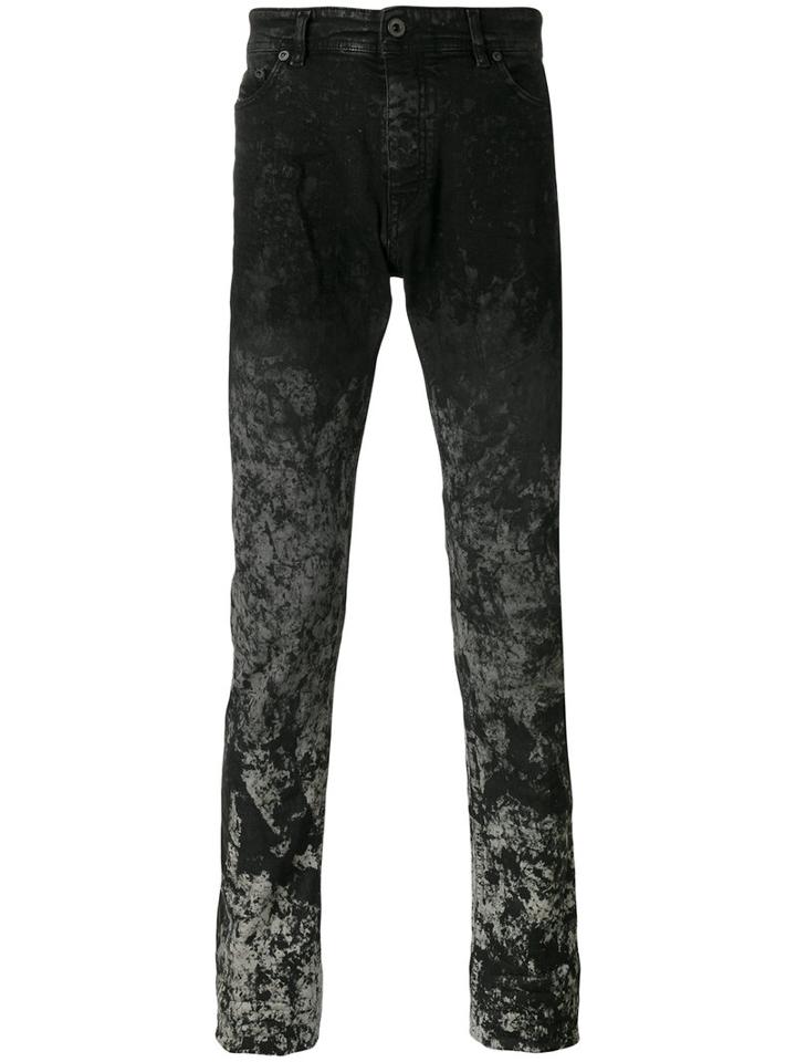 Diesel Black Gold - Marble Leg Skinny Jeans - Men - Cotton/spandex/elastane - 34, Cotton/spandex/elastane