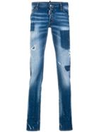 Dsquared2 Long Clement Jeans - Blue