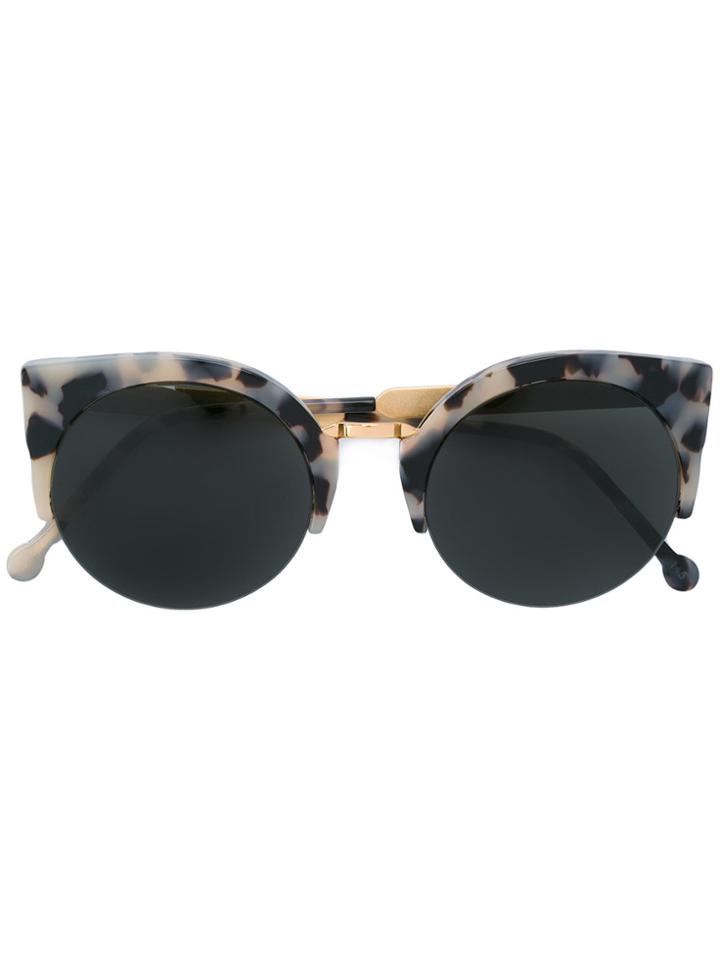 Retrosuperfuture Puma Printed Sunglasses - Metallic