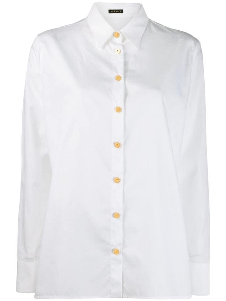 Versace Button-down Shirt - White