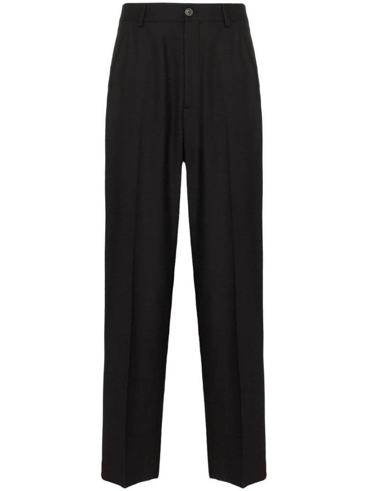 Our Legacy Chino 22 Tapered Wool Trousers - Black