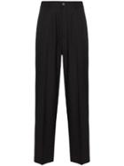 Our Legacy Chino 22 Tapered Wool Trousers - Black