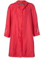 A-cold-wall* Hooded Raincoat - Red