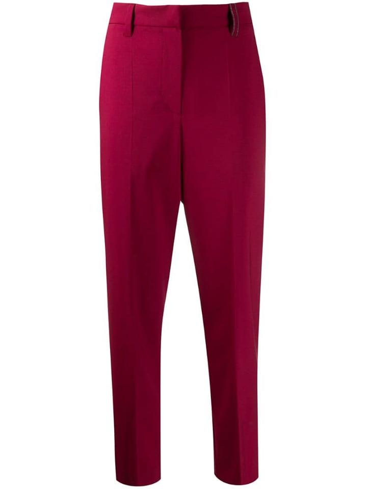 Brunello Cucinelli Tapered Ankle Trousers