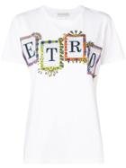 Etro Logo Print T-shirt - White