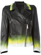 Sylvie Schimmel - Deejay Digit Biker Jacket - Women - Lamb Skin - 38, Women's, Black, Lamb Skin