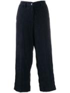 Barena Cropped Length Trousers - Blue