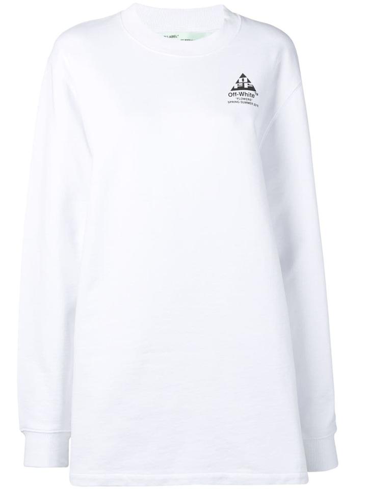 Off-white Arrow Print Jersey Dress