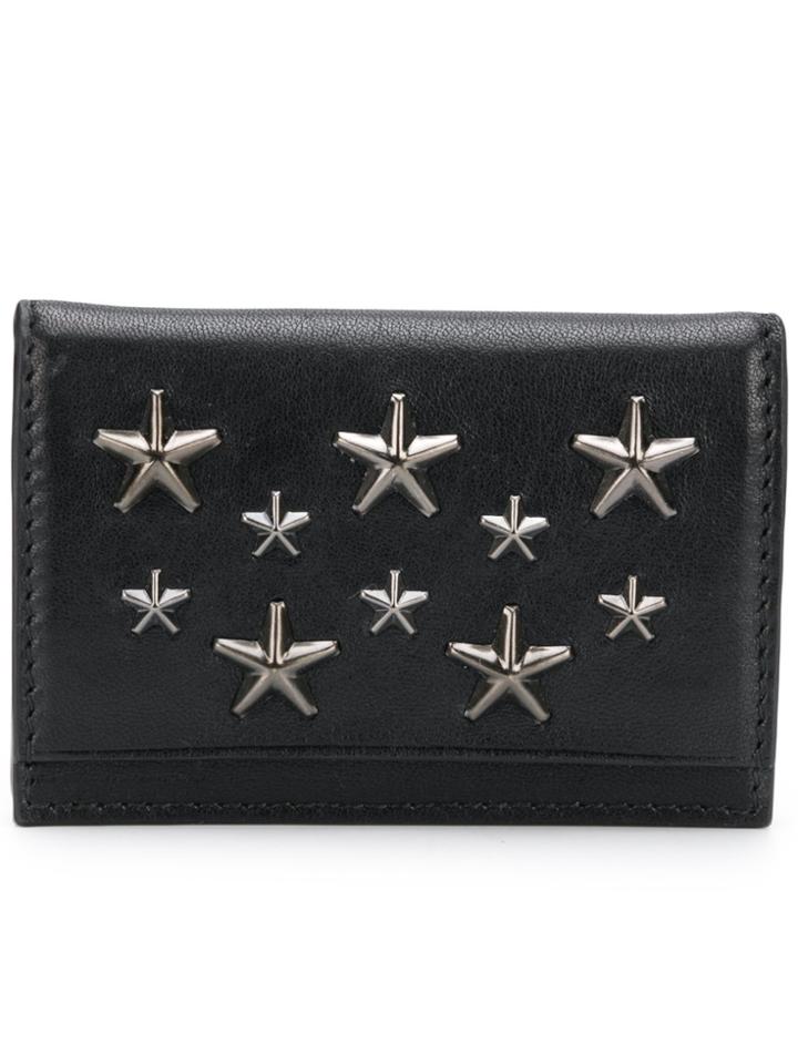 Jimmy Choo Bolton Leather Wallet - Black